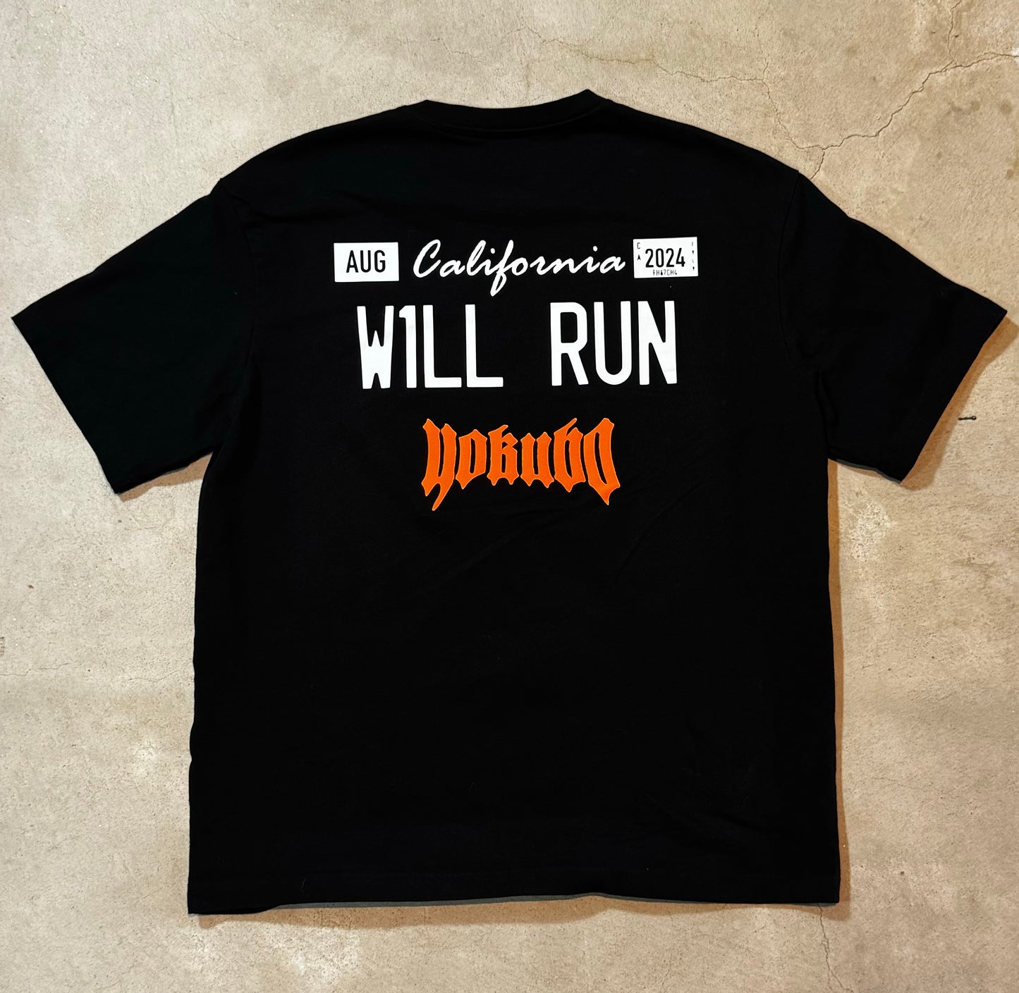 Yokubo "W1LL RUN" Tee